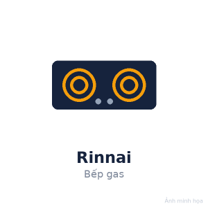 Bếp gas dương Rinnai