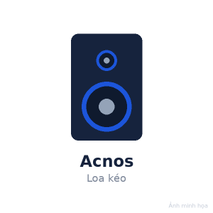 Loa kéo karaoke Acnos