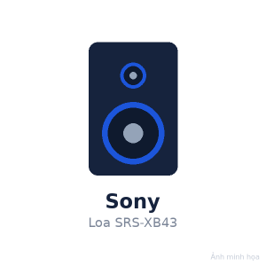 Loa Sony SRS-XB43