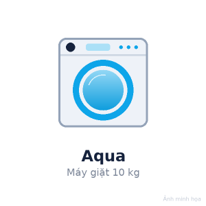 Máy giặt Aqua Inverter 10 kg