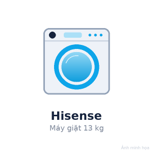 Máy giặt Hisense Inverter 13 kg