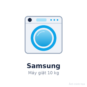 Máy giặt cửa trước Samsung Inverter 10 kg