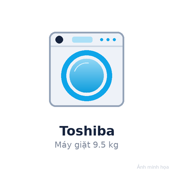 Máy giặt Toshiba 9.5 kg
