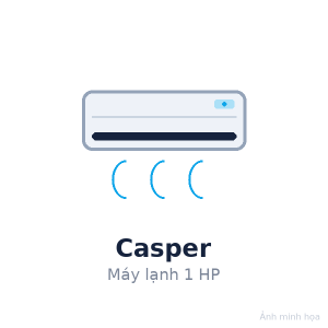 Máy lạnh Casper Inverter 1 HP