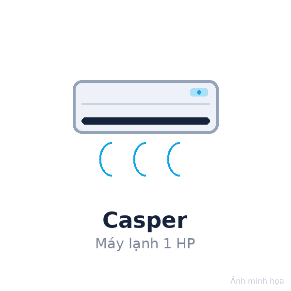 Máy lạnh Casper Inverter 1 HP