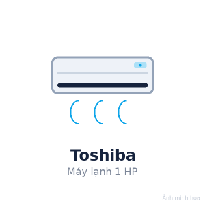 Máy lạnh Toshiba Inverter 1 HP