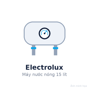 Máy nước nóng Electrolux 15 lít