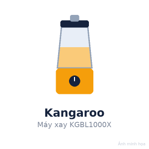 Máy xay sinh tố Kangaroo KGBL1000X