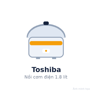 Nồi cơm điện tử Toshiba 1.8 lít