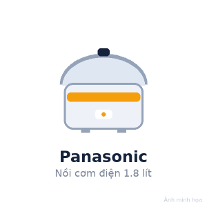 Nồi cơm điện Panasonic 1.8 lít