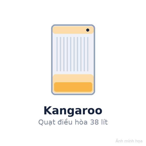 Quạt điều hòa Kangaroo 38 lít