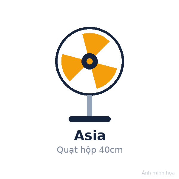 Quạt hộp Asia 40cm