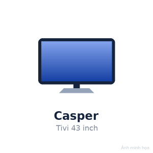 Casper Smart TV 43 inch Full HD