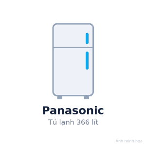 Tủ lạnh Panasonic Inverter 366 lít