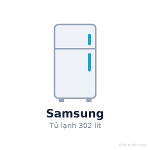 Tủ lạnh Samsung Inverter 302 lít